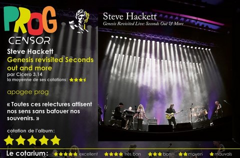 Steve Hackett - Genesis Revisited Live: Seconds Out & More