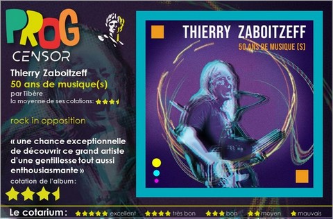 Thierry Zaboitzeff - 50 ans de musique(s)