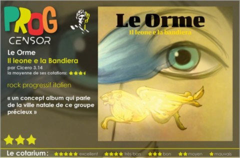 Cicero 3.14 Le Orme - Il Leone e la Bandiera